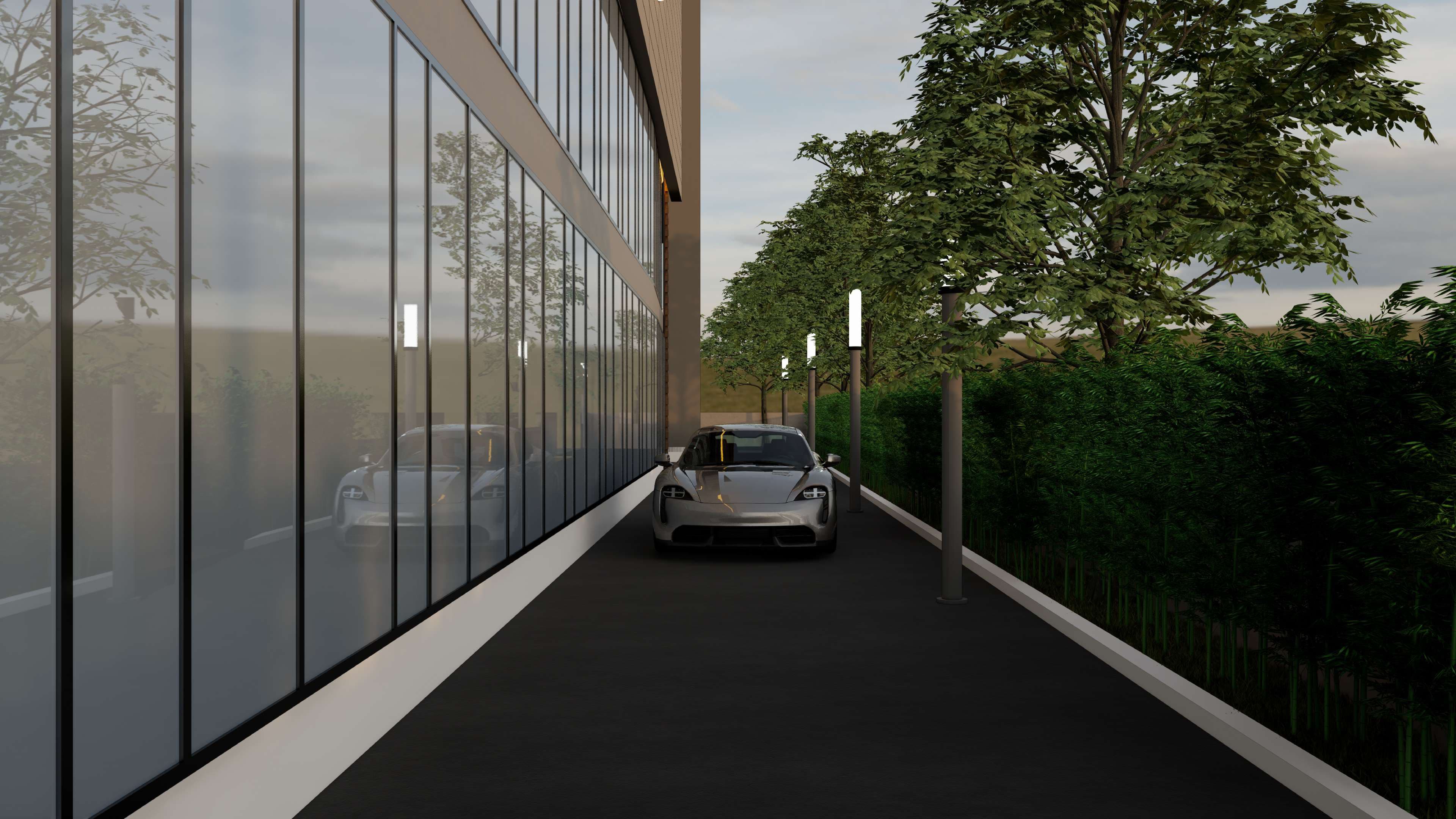 GK Senate Glass Facade