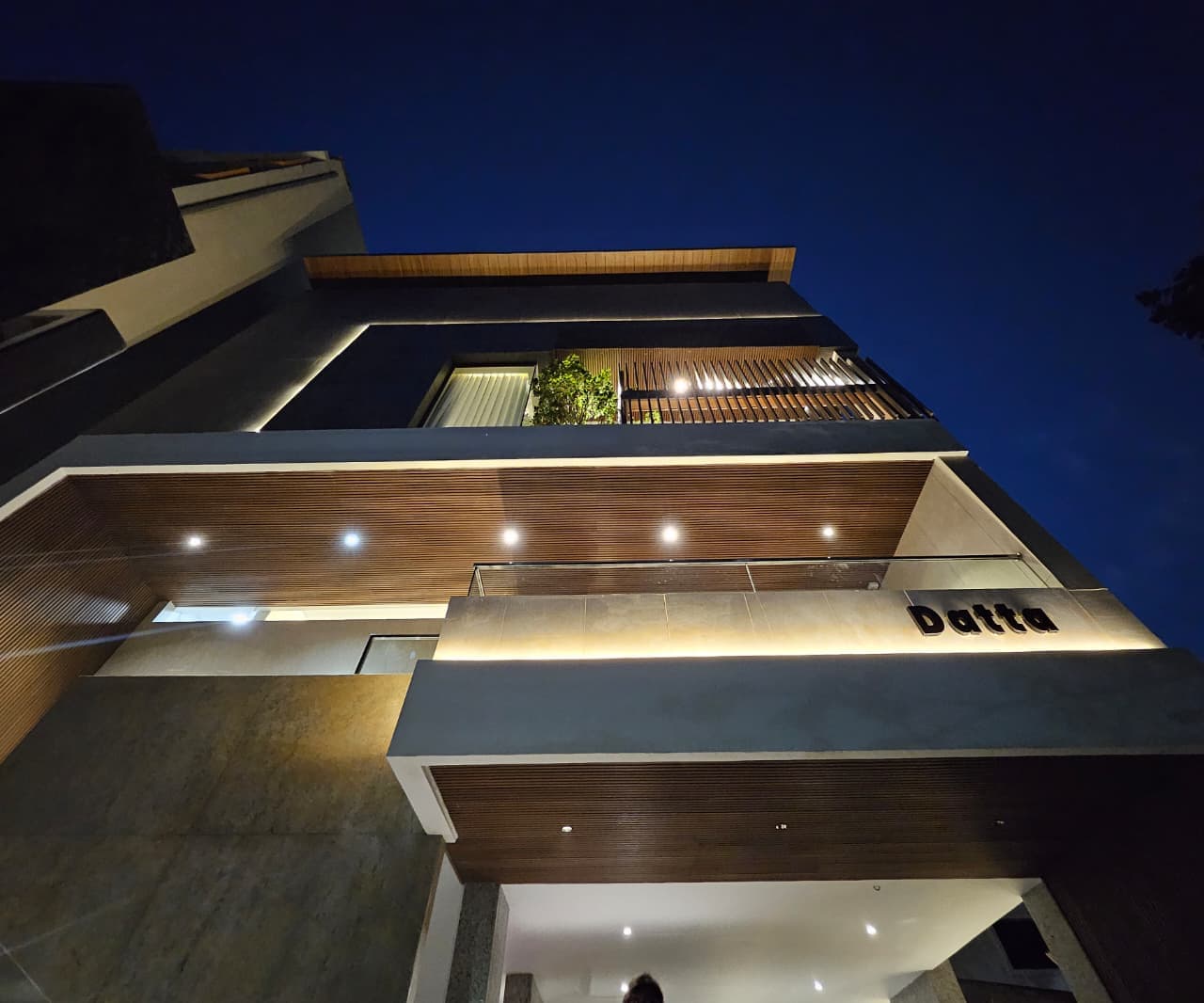 Datta Night Facade